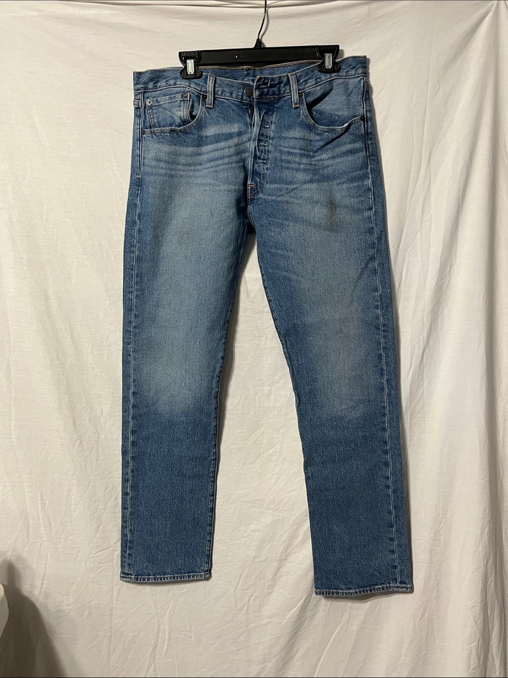 Levi's Men's 501 Straight Jeans - Light Blue Wash
